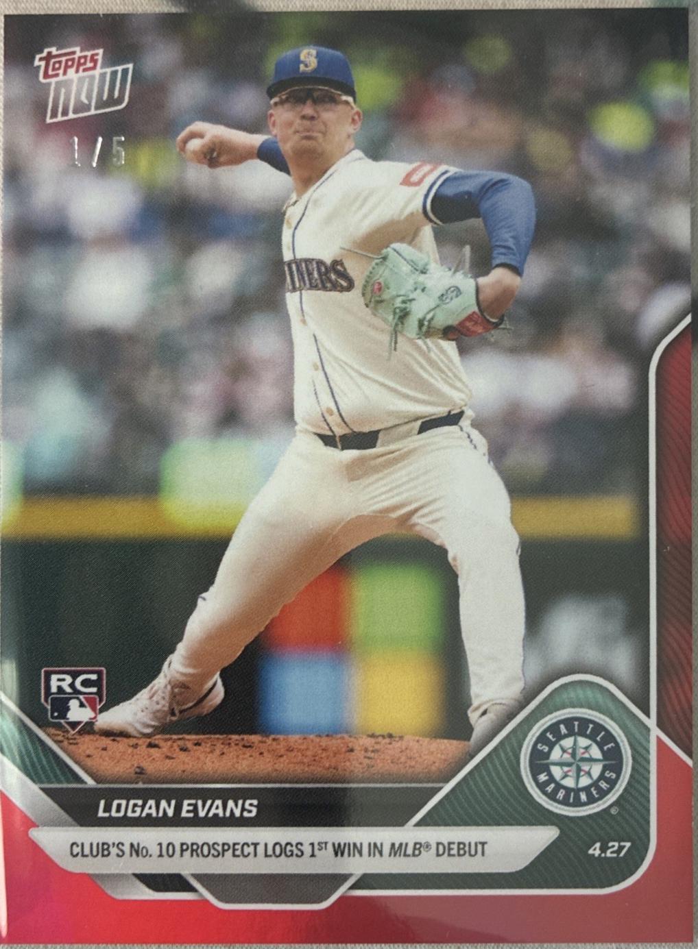 Logan Evans [Red Foil] #115