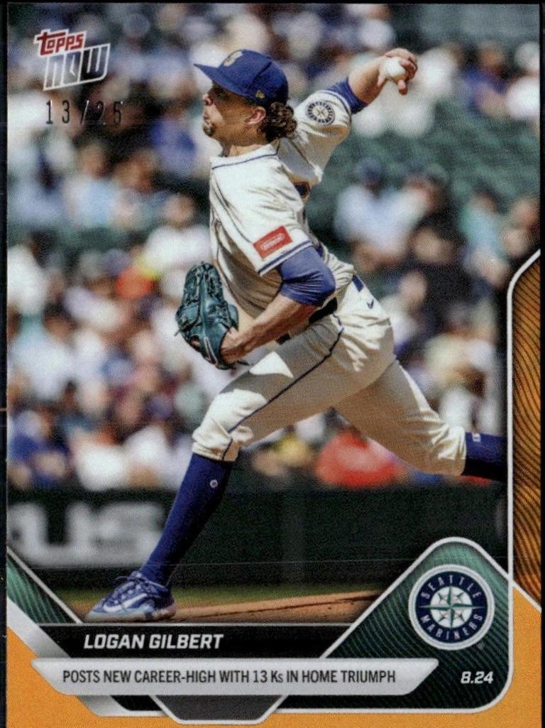 Logan Gilbert [Orange Foil] #605