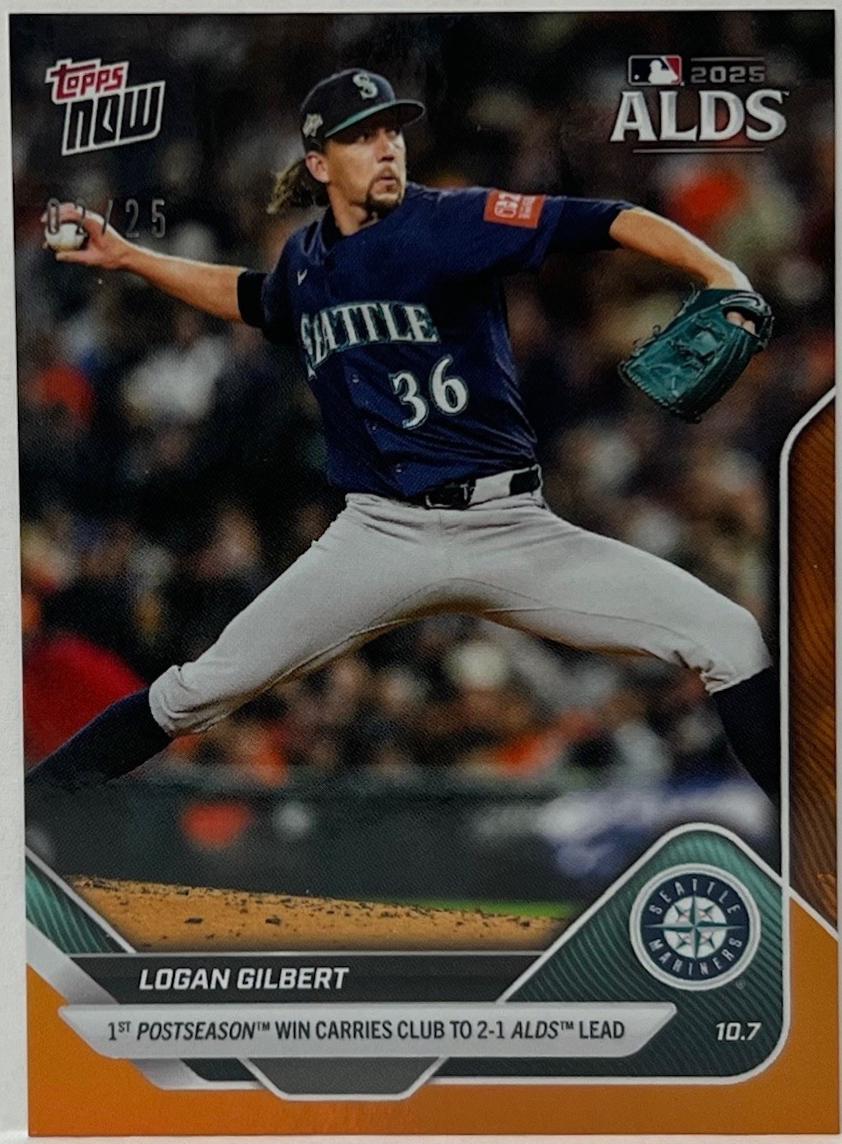 Logan Gilbert [Orange Foil] #837