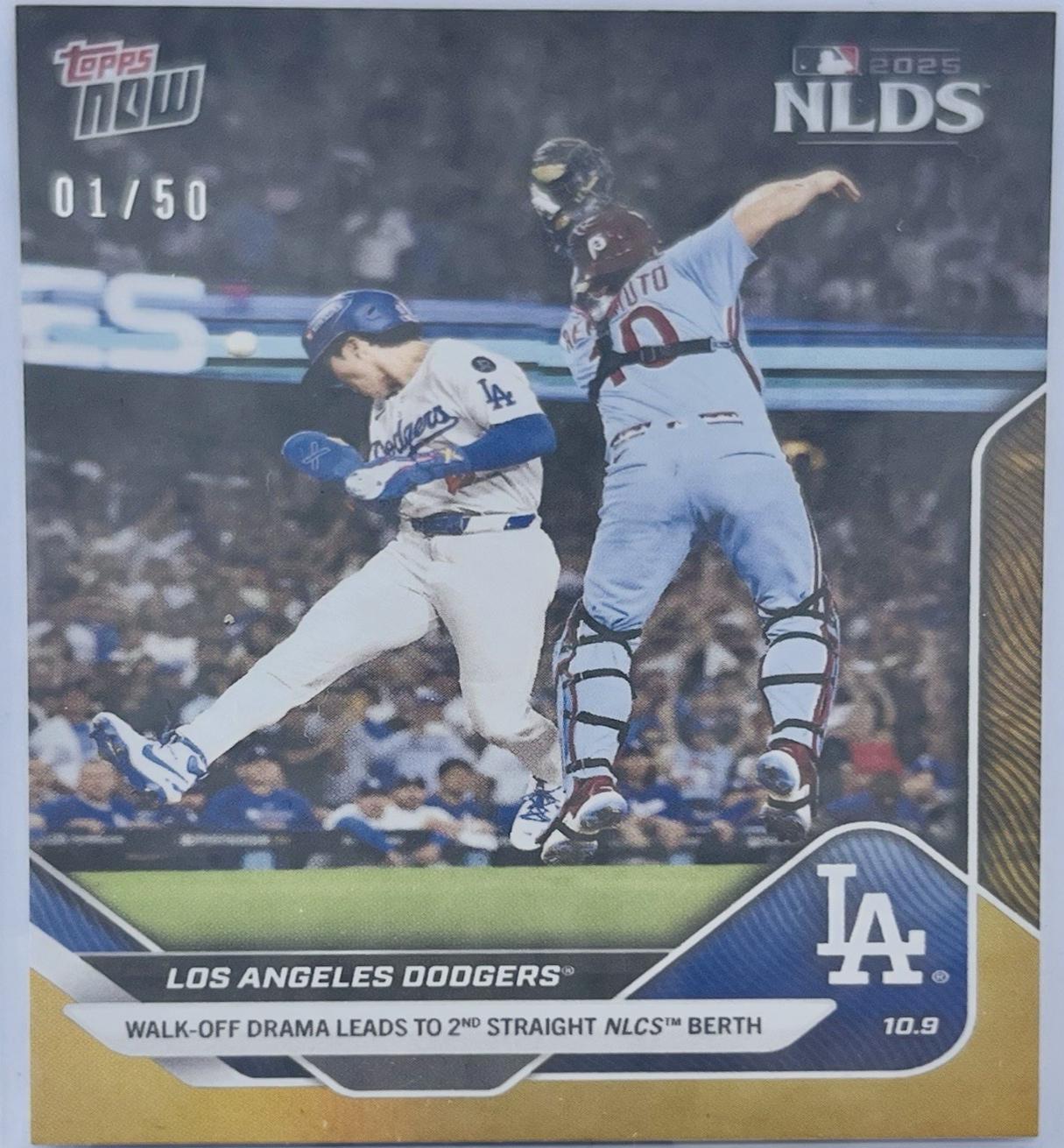 Los Angeles Dodgers [Gold Foil] #847
