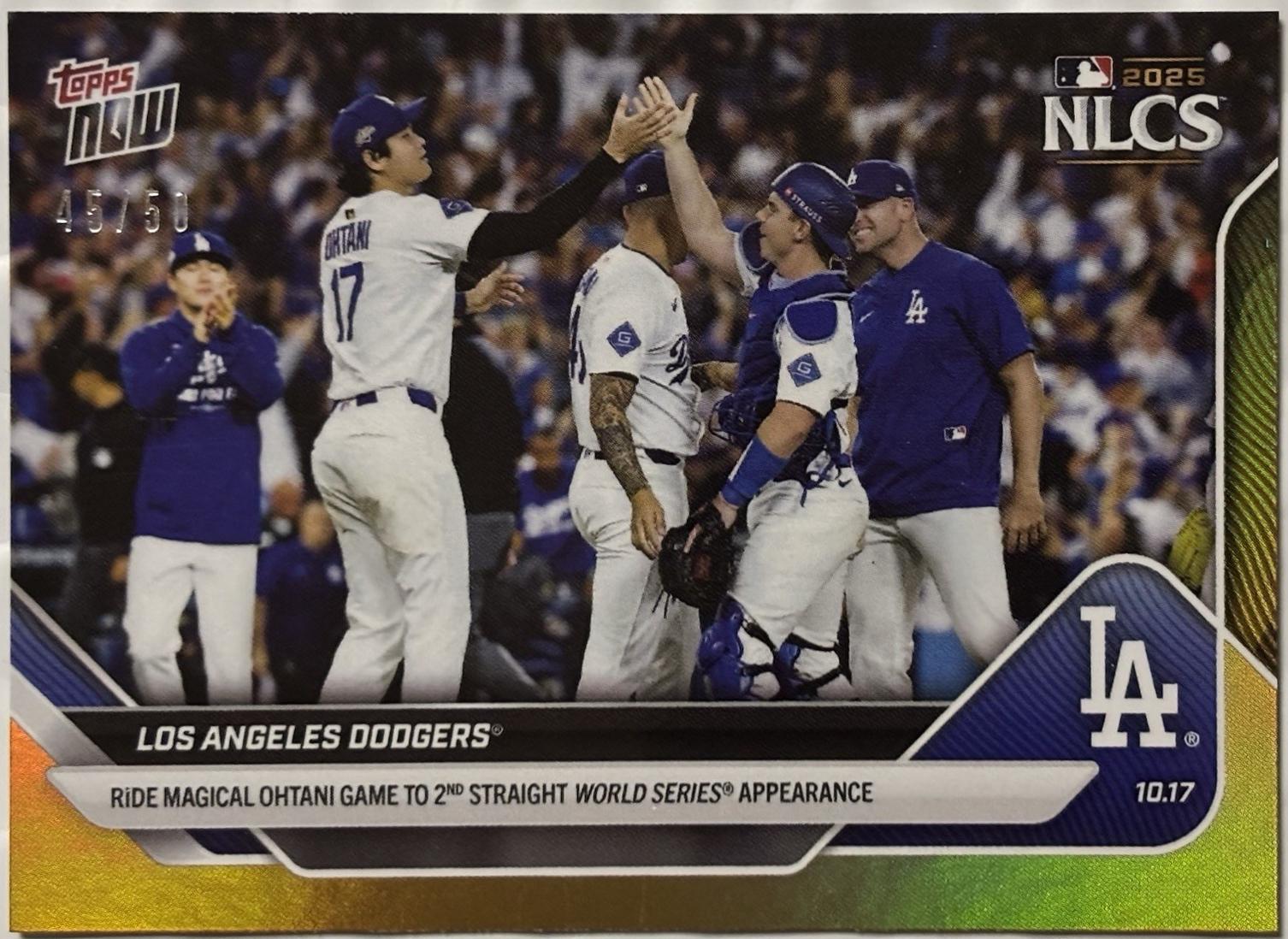 Los Angeles Dodgers [Gold Foil] #883