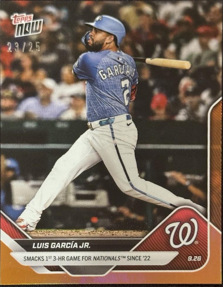 Luis Garcia Jr. [Orange Foil] #778