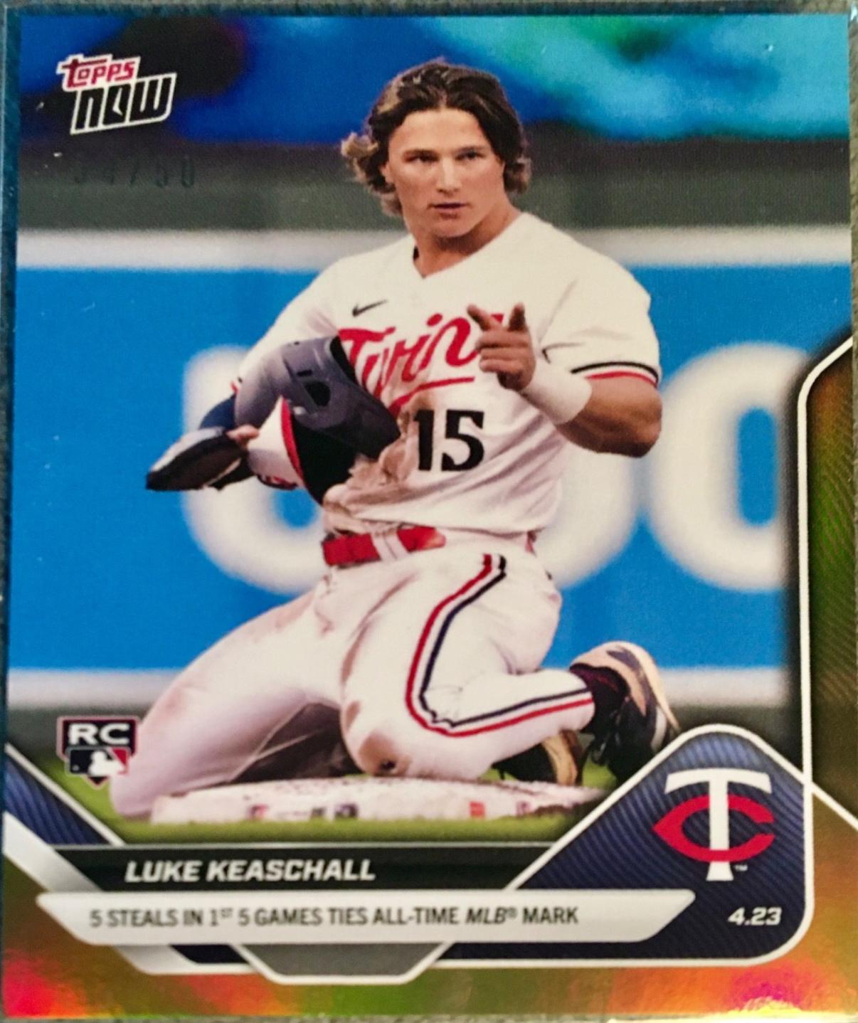 Luke Keaschall [Gold Foil] #102