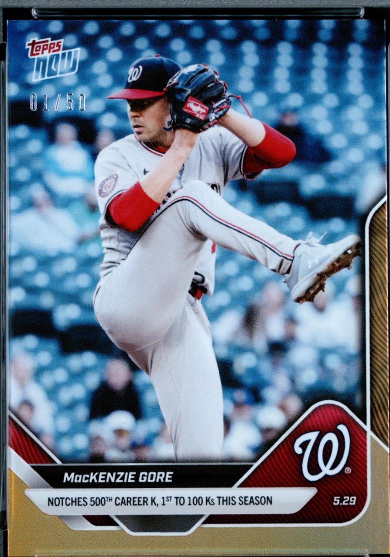 MacKenzie Gore [Gold Foil] #232