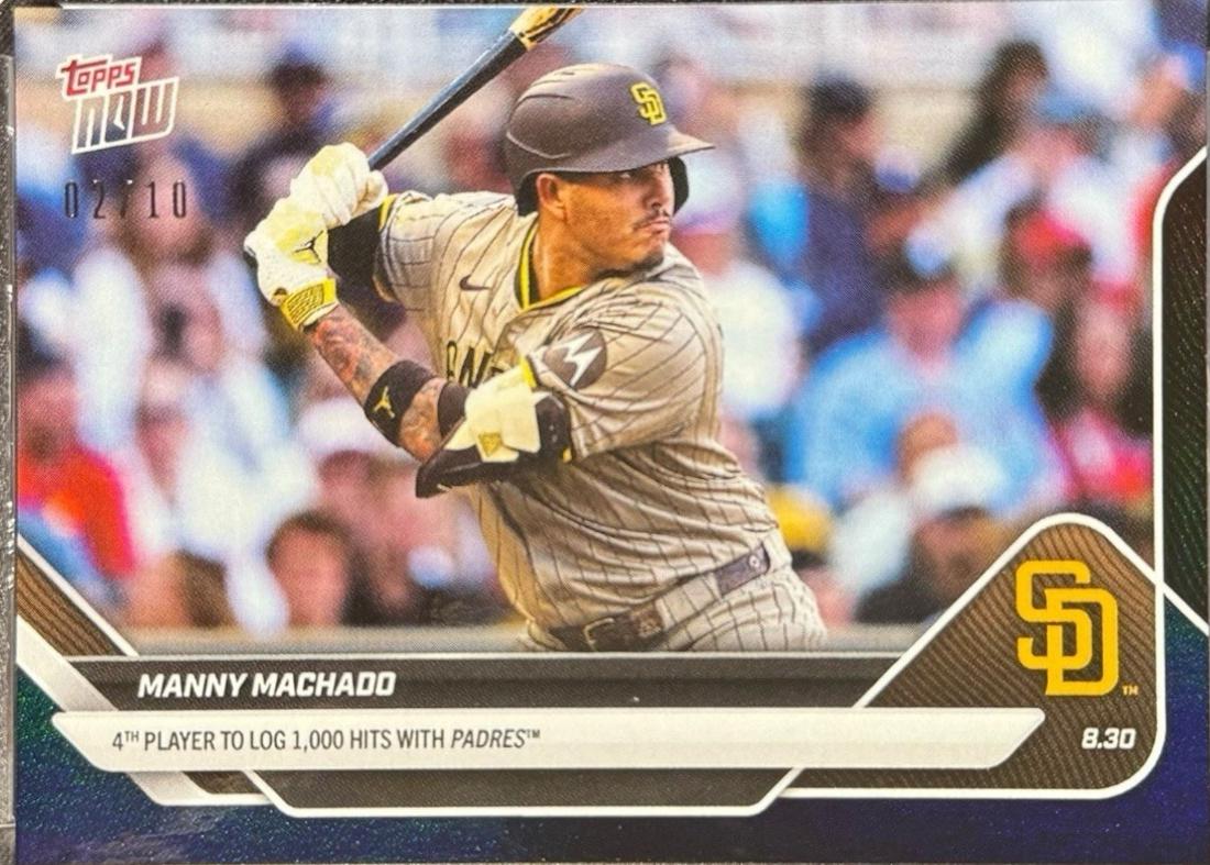Manny Machado [Black Foil] #632