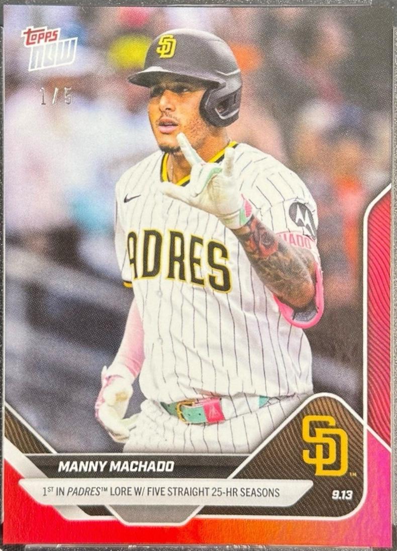 Manny Machado [Red Foil] #709