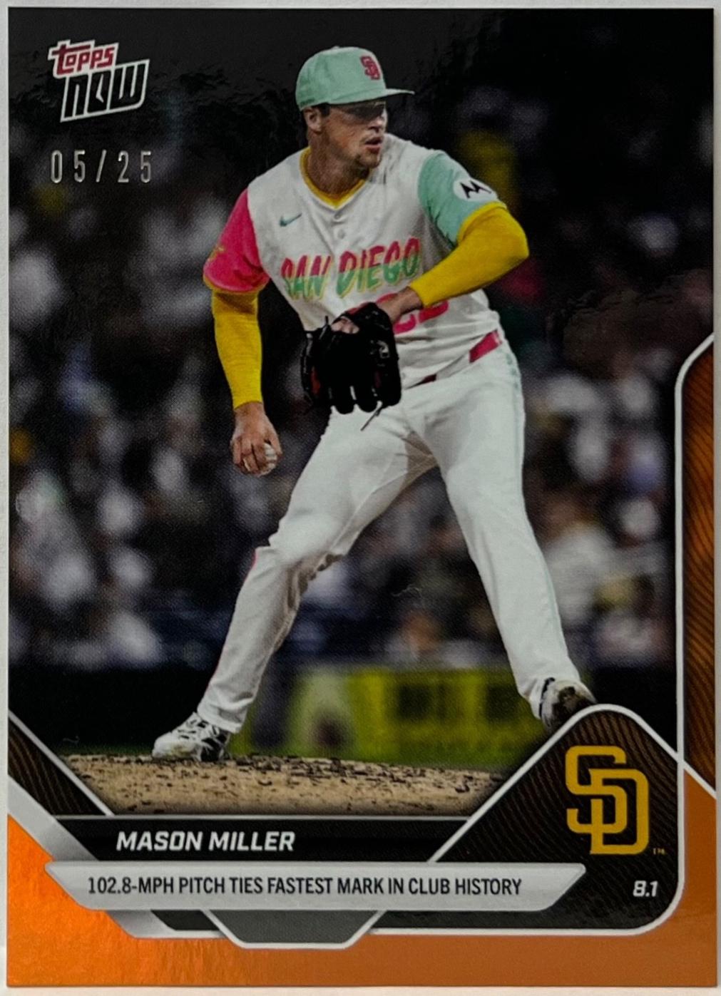 Mason Miller [Orange Foil] #498