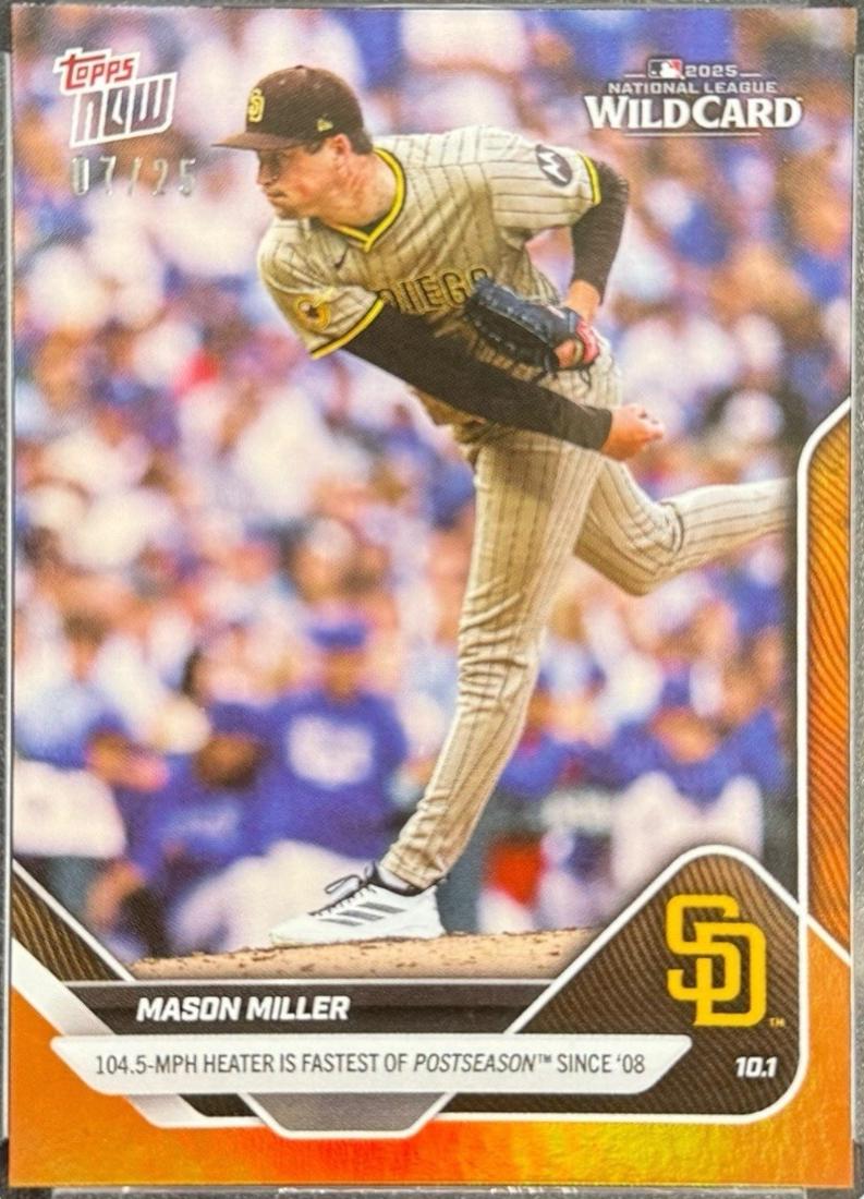 Mason Miller [Orange Foil] #807
