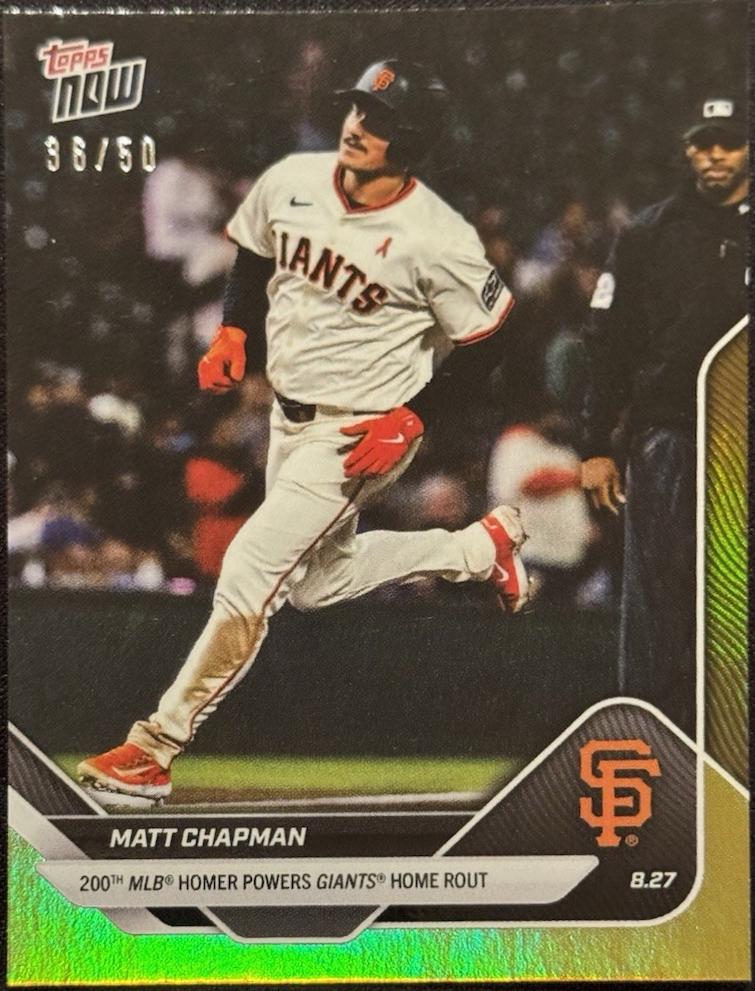 Matt Chapman [Gold Foil] #619
