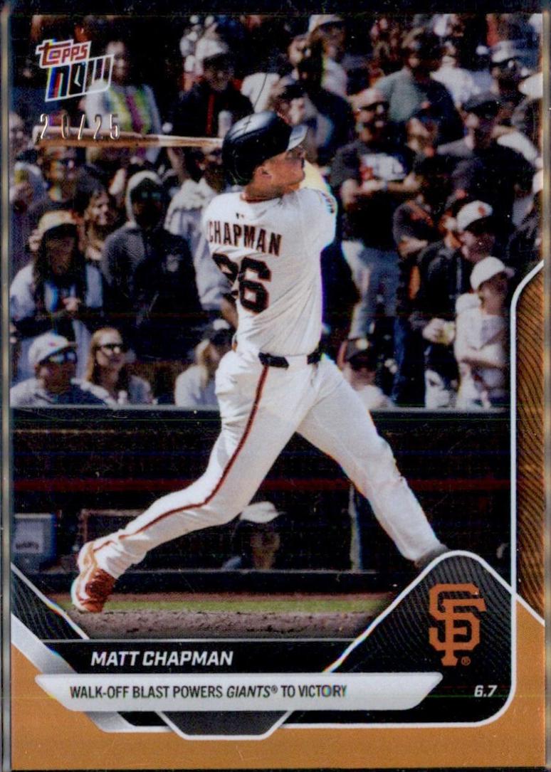 Matt Chapman [Orange Foil] #268