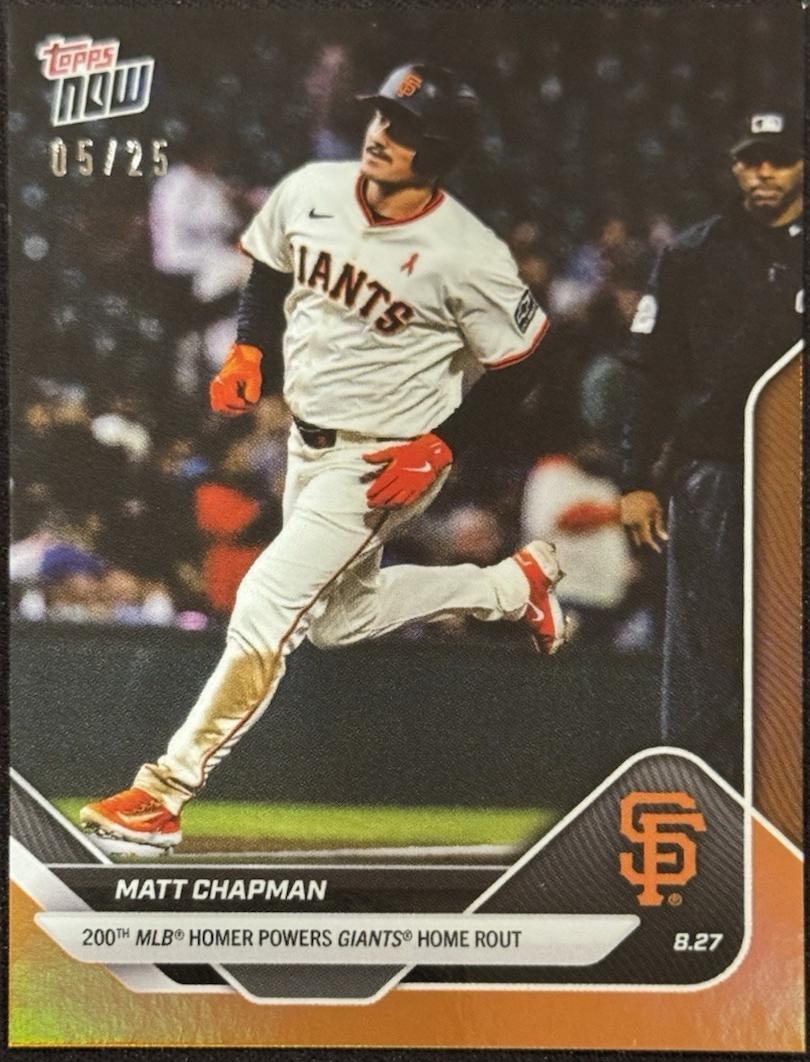 Matt Chapman [Orange Foil] #619