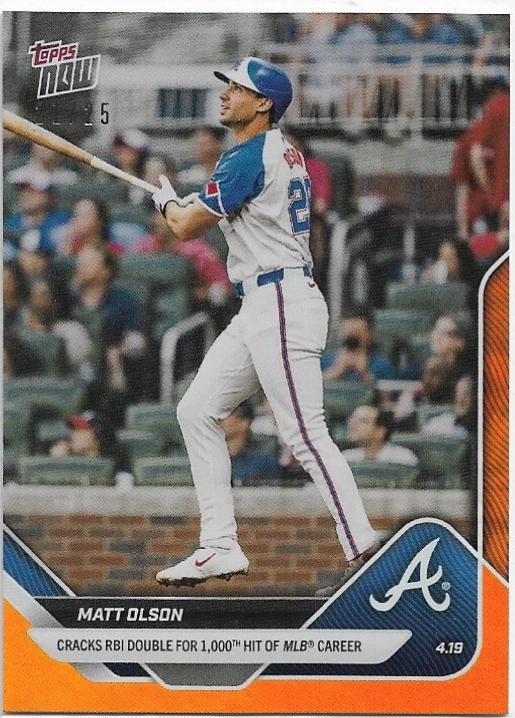 Matt Olson [Orange Foil] #90