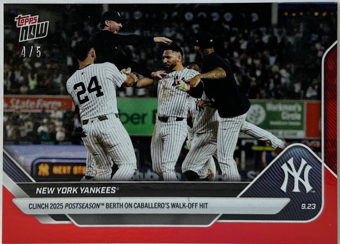 New York Yankees [Red Foil] #752