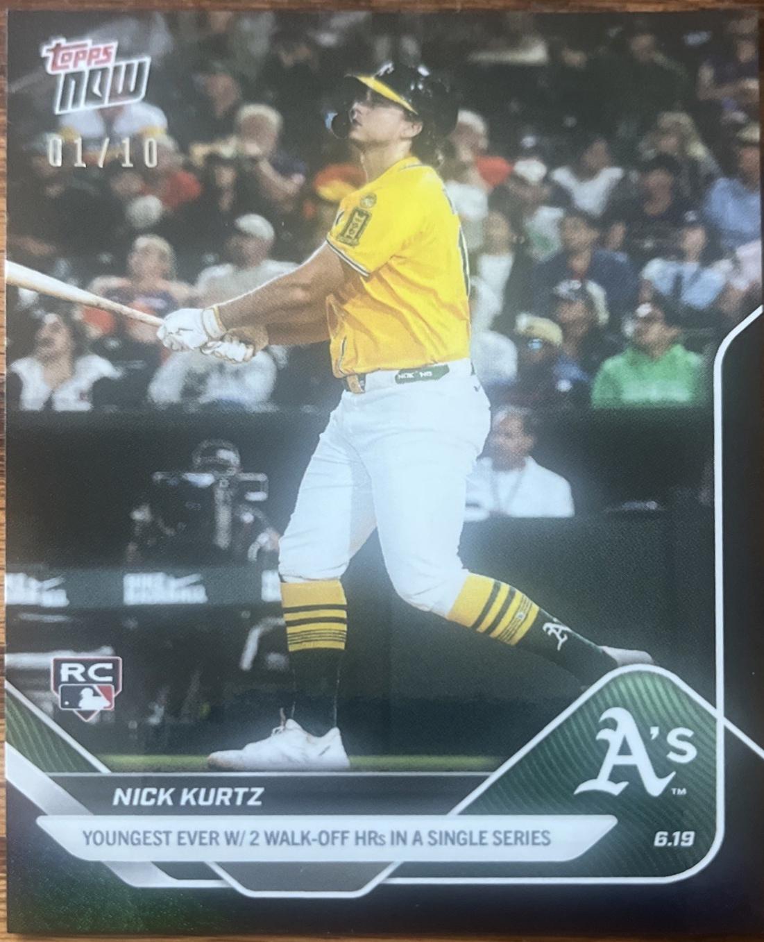 Nick Kurtz [Black Foil] #322