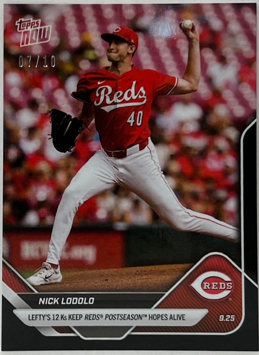 Nick Lodolo [Black Foil] #768