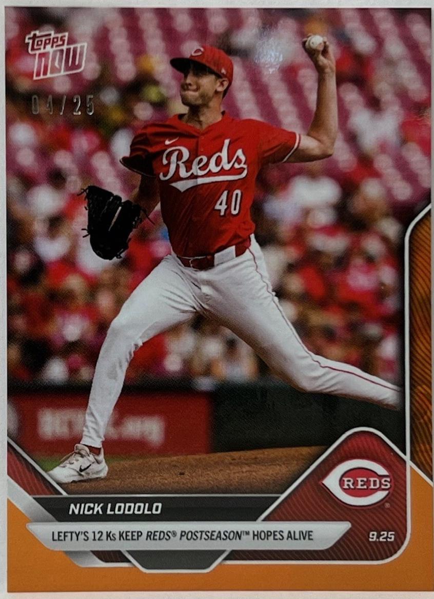 Nick Lodolo [Orange Foil] #768