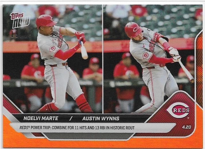 Noelvi Marte / Austin Wynns [Orange Foil] #91