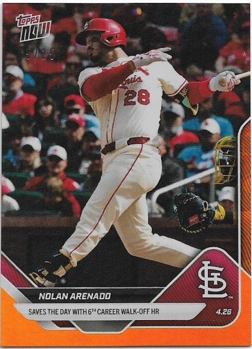 Nolan Arenado [Orange Foil] #108