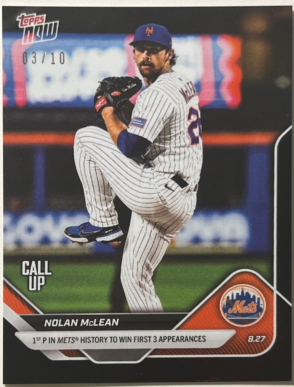 Nolan McLean [Black Foil] #616