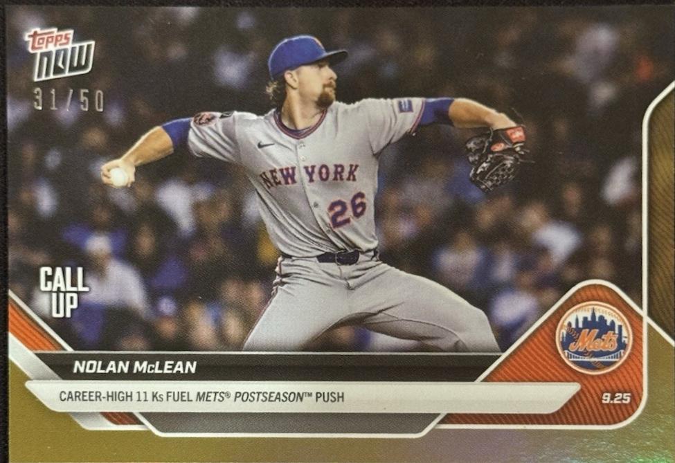 Nolan McLean [Gold Foil] #771