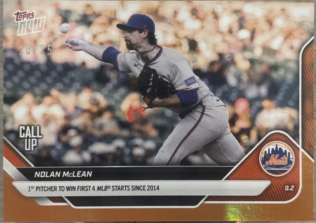 Nolan McLean [Orange Foil] #651