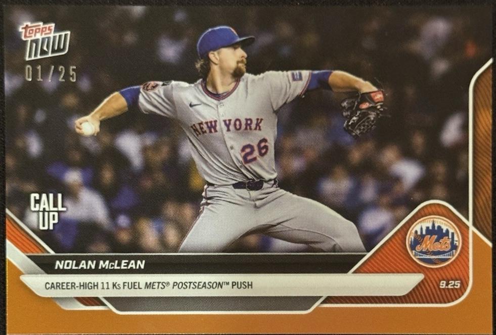 Nolan McLean [Orange Foil] #771