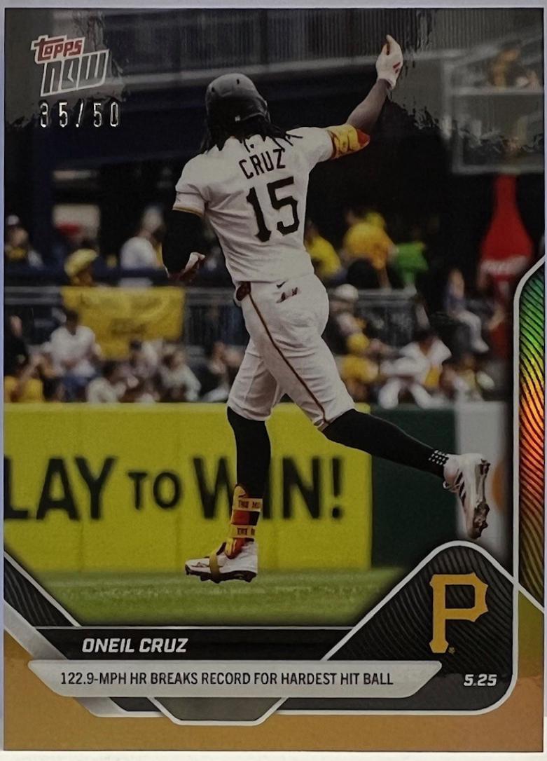 Oneil Cruz [Gold Foil] #212