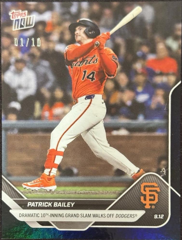 Patrick Bailey [Black Foil] #702