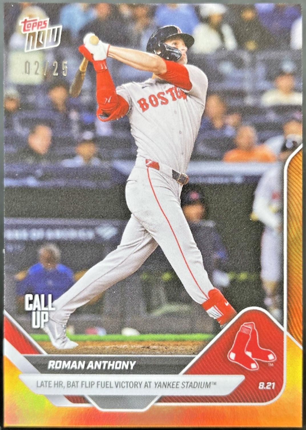 Roman Anthony [Orange Foil] #591