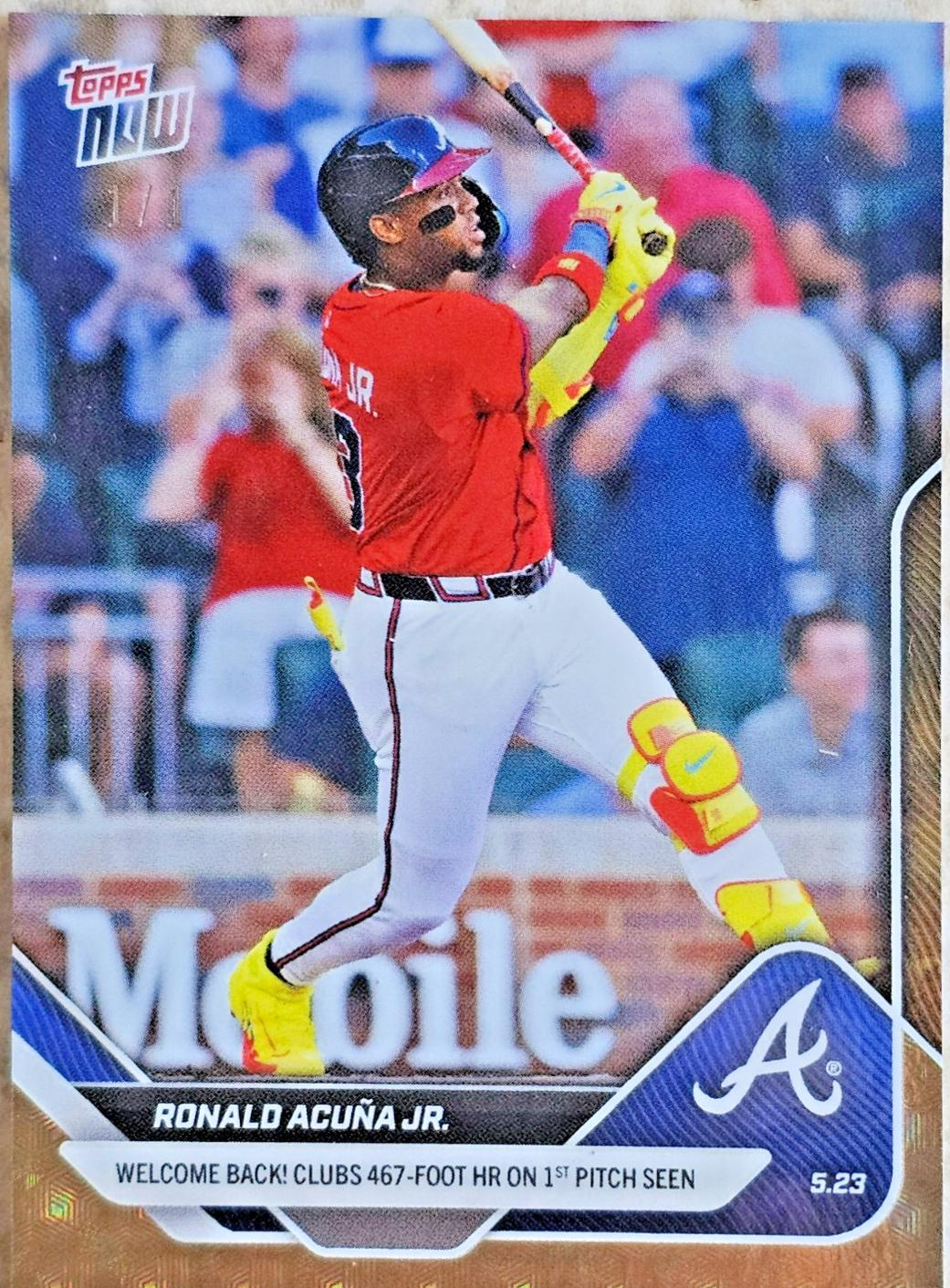 Ronald Acuna Jr. [Gold Foil] #204