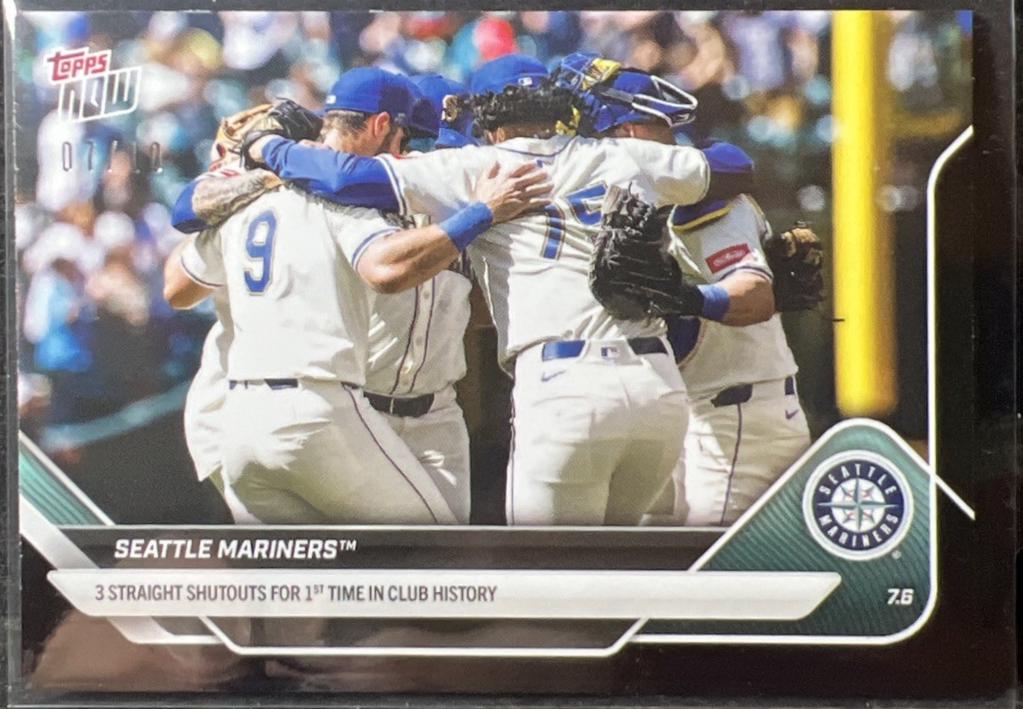 Seattle Mariners [Black Foil] #395