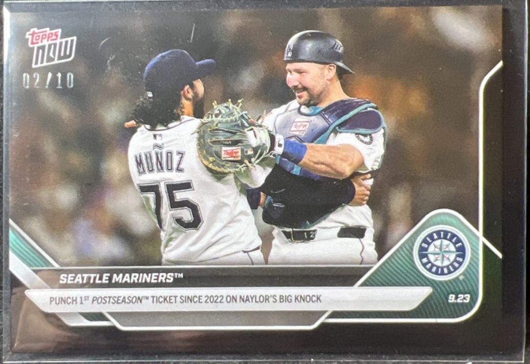 Seattle Mariners [Black Foil] #754