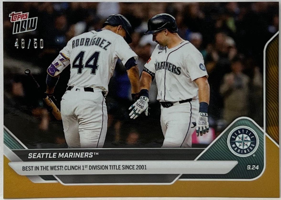 Seattle Mariners [Gold Foil] #762