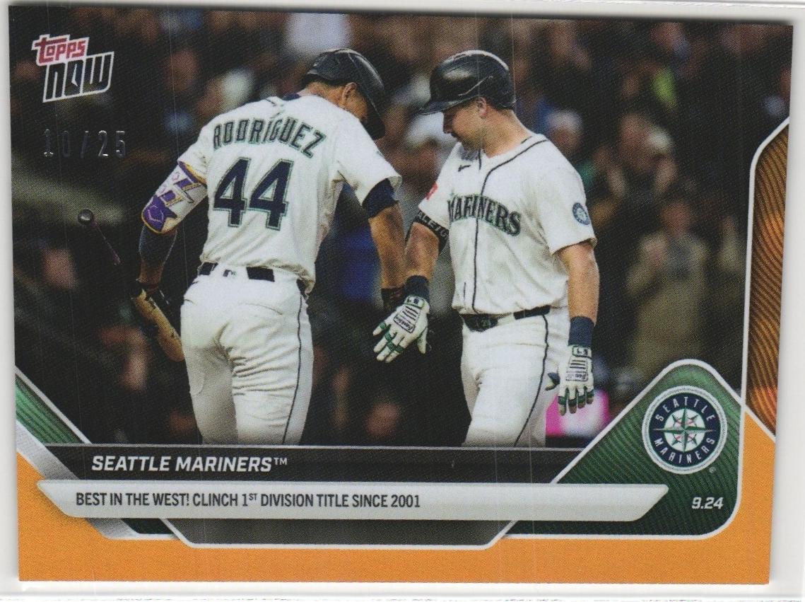 Seattle Mariners [Orange Foil] #762
