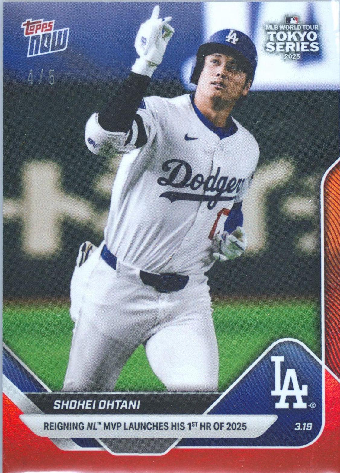 Shohei Ohtani [Red Foil] #5