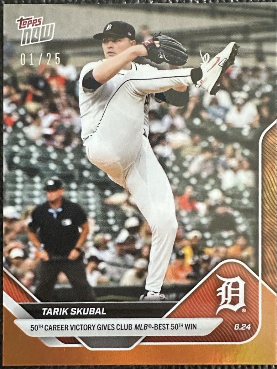 Tarik Skubal [Orange Foil] #344