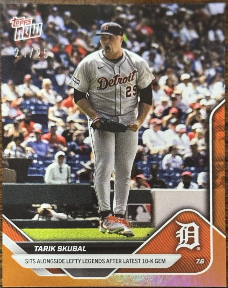 Tarik Skubal [Orange Foil] #393