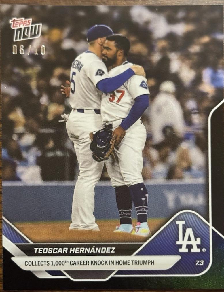 Teoscar Hernandez [Black Foil] #381