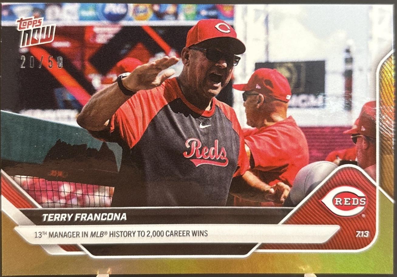 Terry Francona [Gold Foil] #425