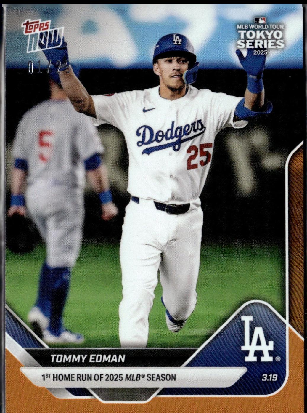 Tommy Edman [Orange Foil] #4