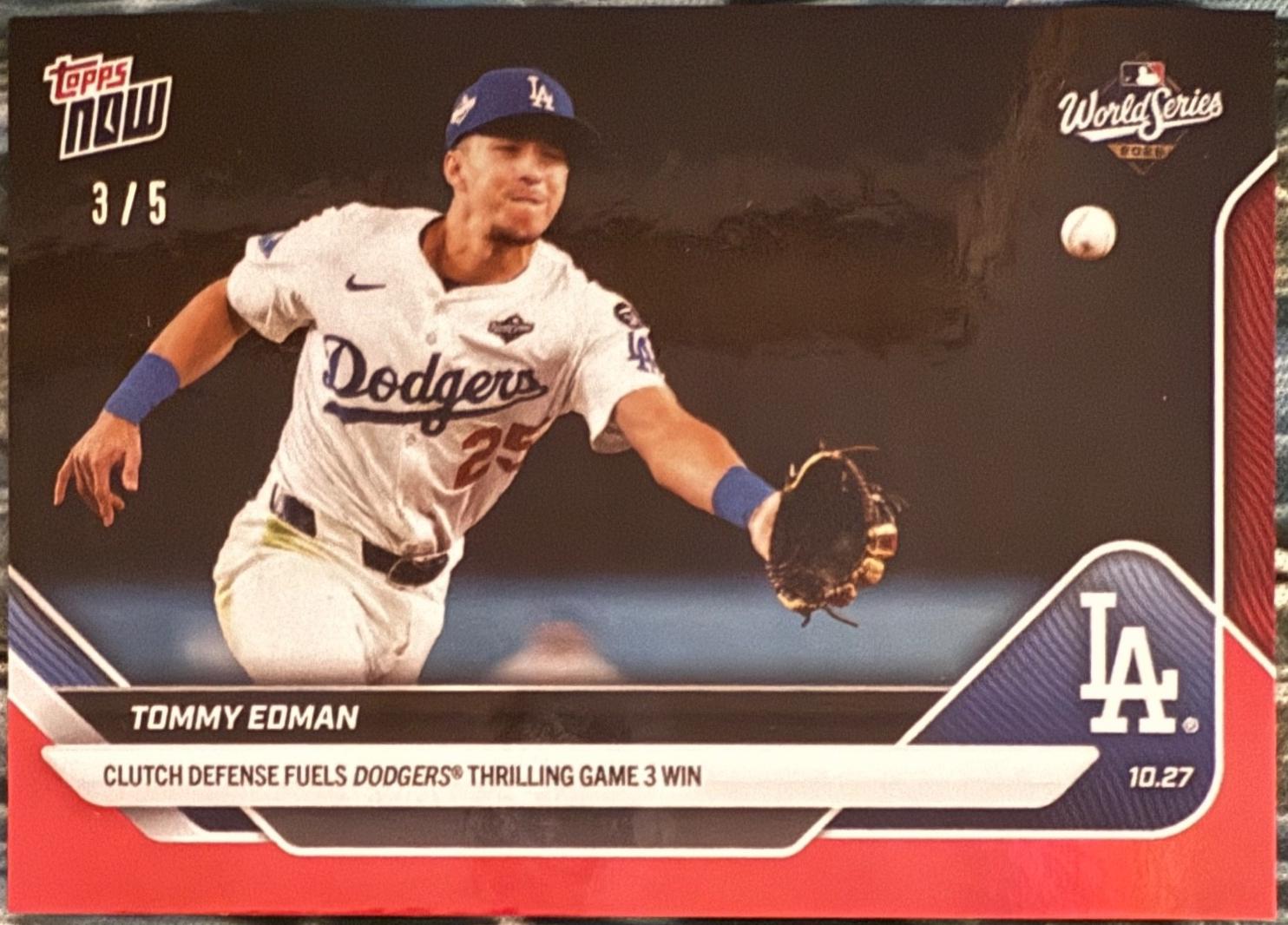 Tommy Edman [Red Foil] #4