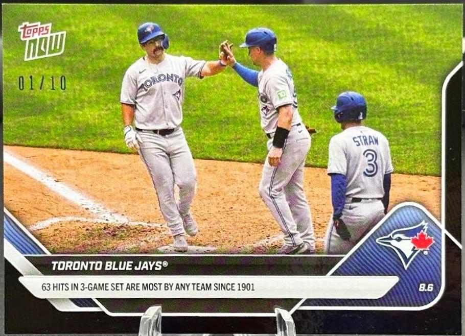 Toronto Blue Jays [Black Foil] #524