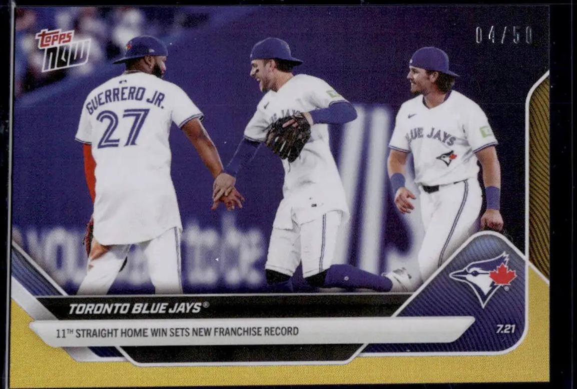 Toronto Blue Jays [Gold Foil] #447