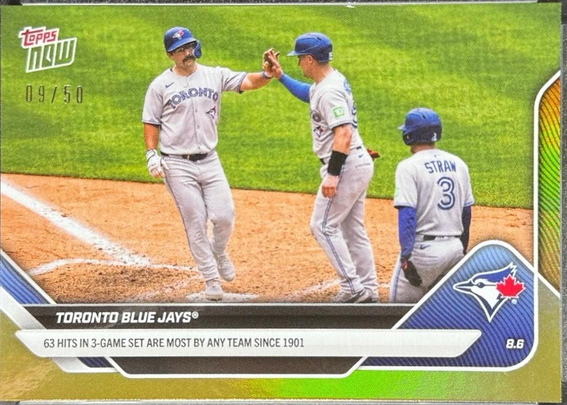 Toronto Blue Jays [Gold Foil] #524