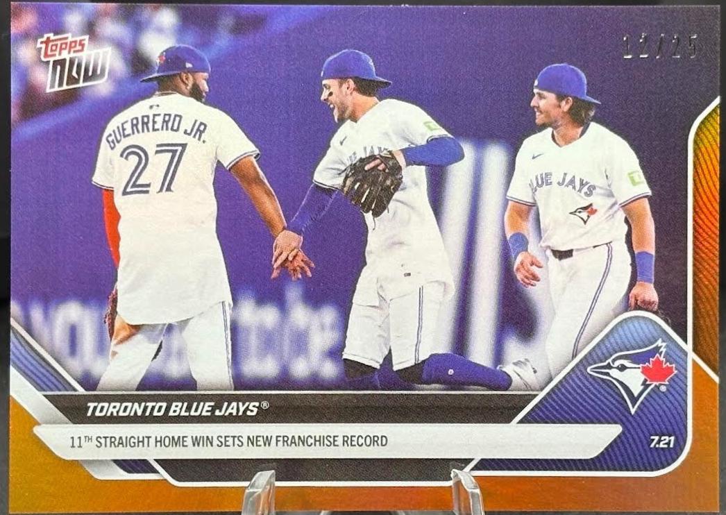 Toronto Blue Jays [Orange Foil] #447