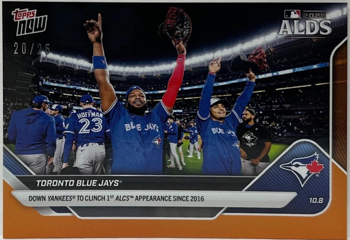 Toronto Blue Jays [Orange Foil] #844