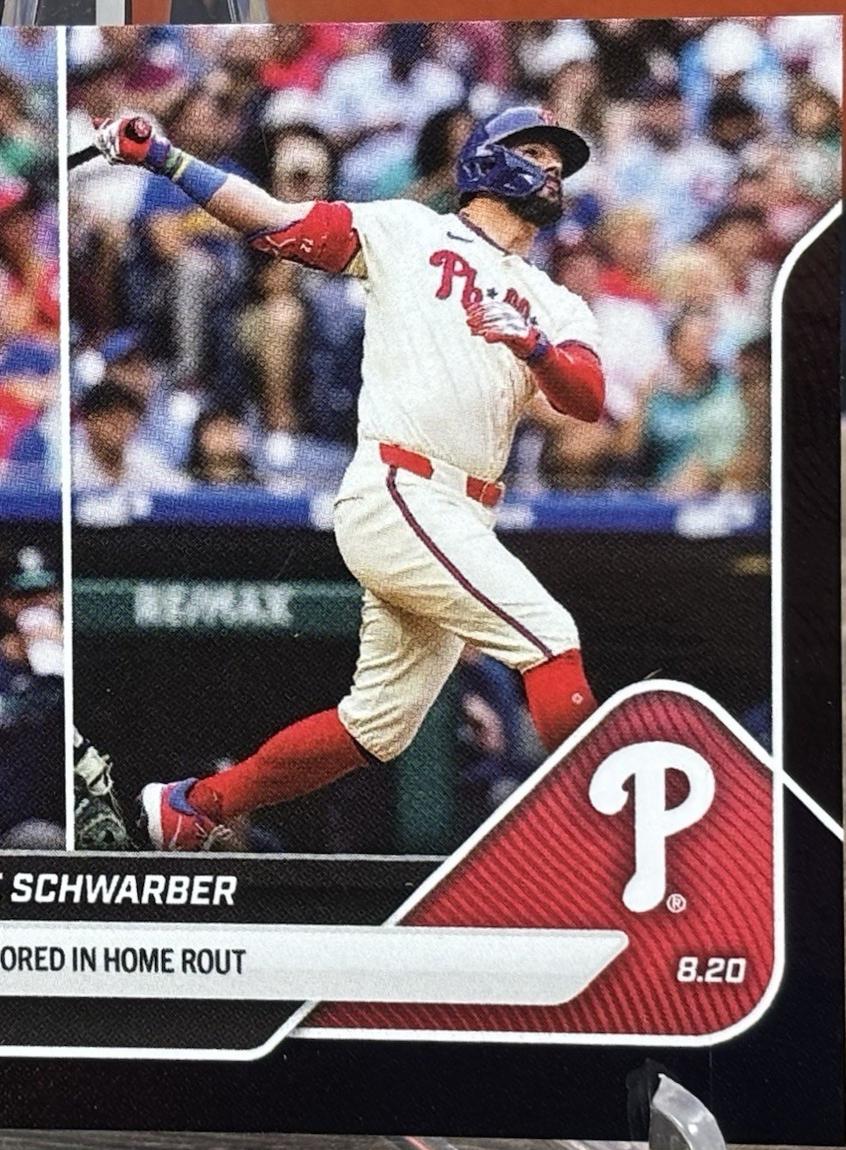 Trea Turner / Kyle Schwarber [Black Foil] #584