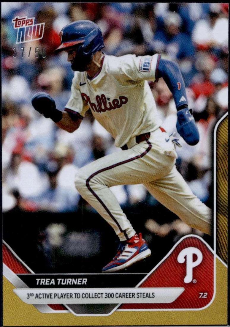 Trea Turner [Gold Foil] #376