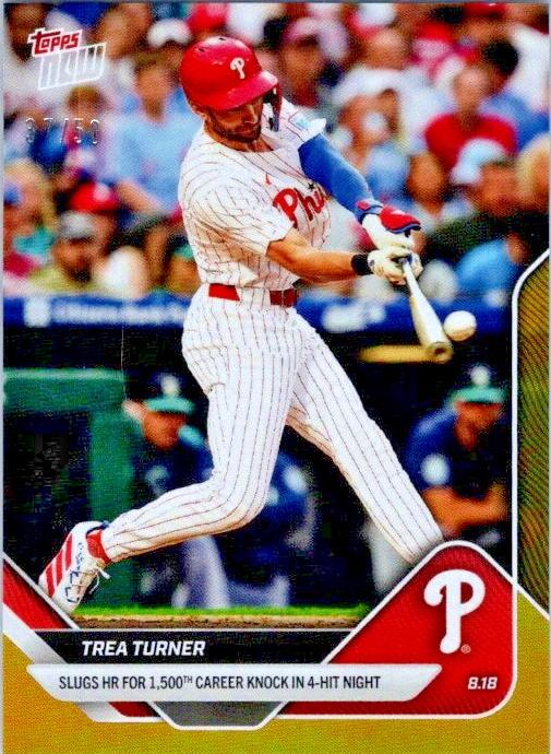 Trea Turner [Gold Foil] #571