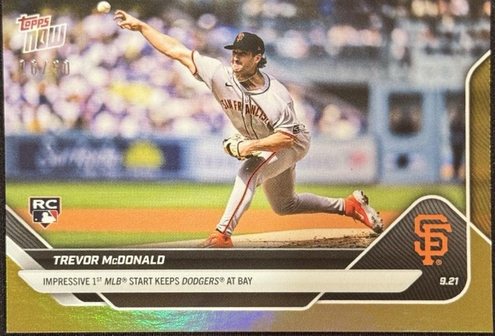 Trevor McDonald [Gold Foil] #747